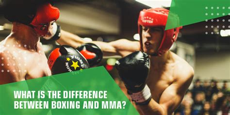 How would you characterize the difference between MMA boxing .